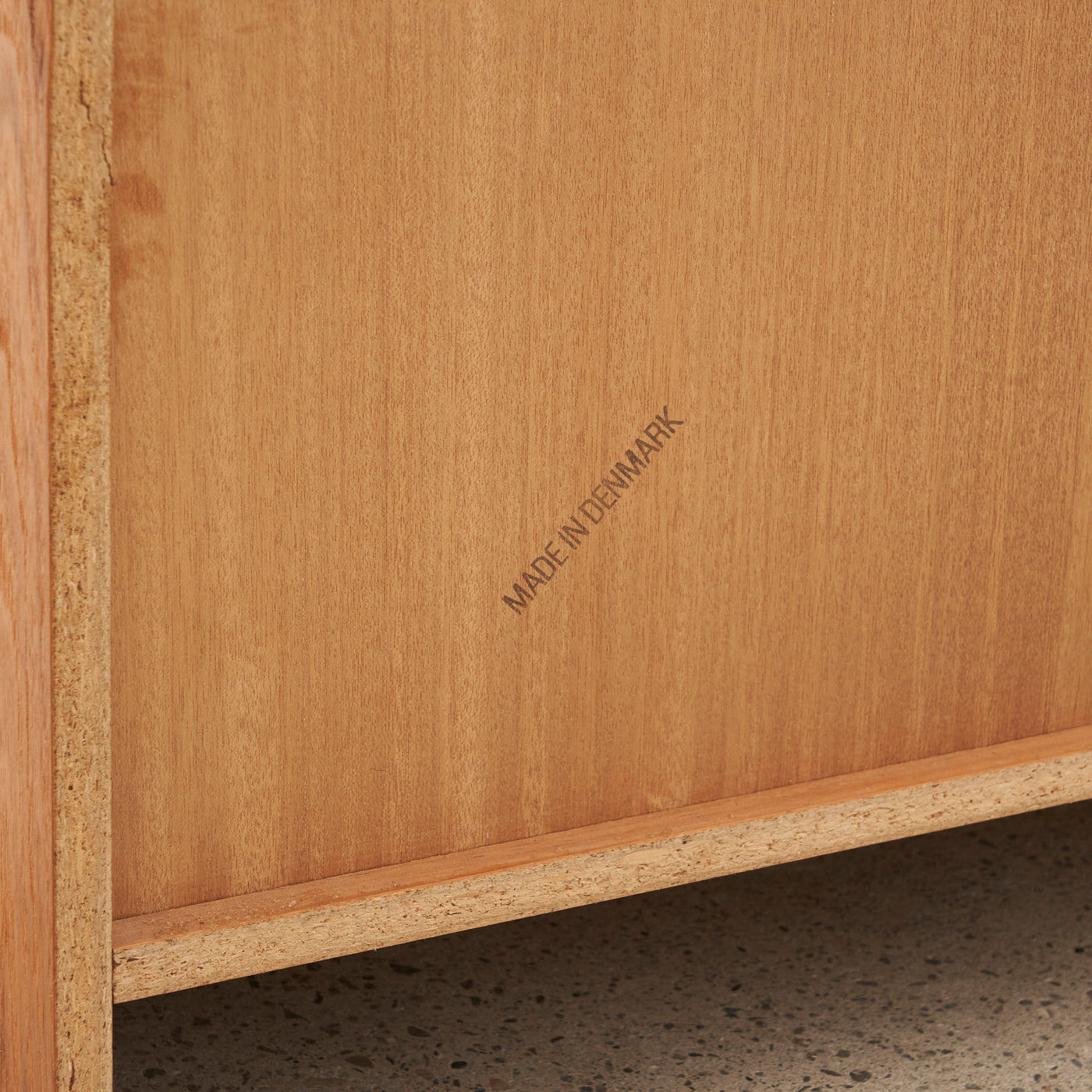 Low Teak Bookcase, Denmark