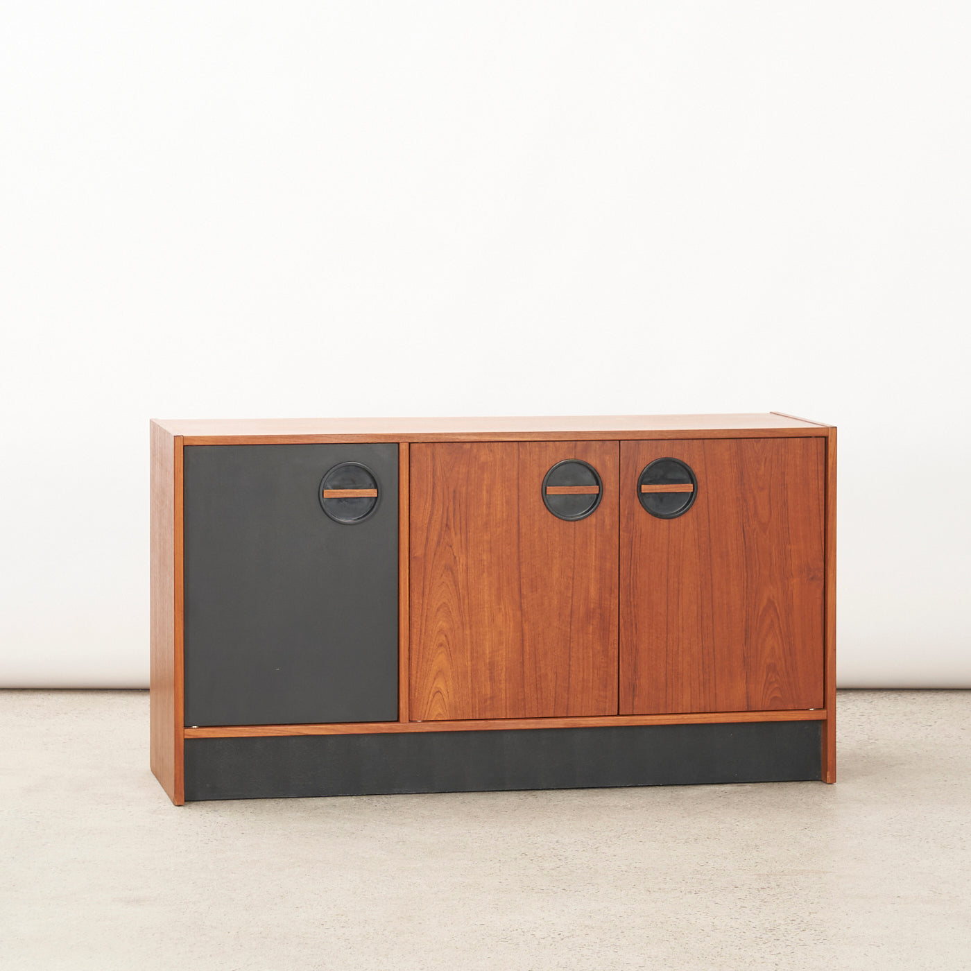 Compact Teak Sideboard