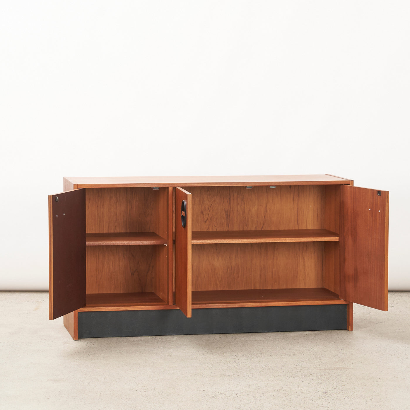 Compact Teak Sideboard