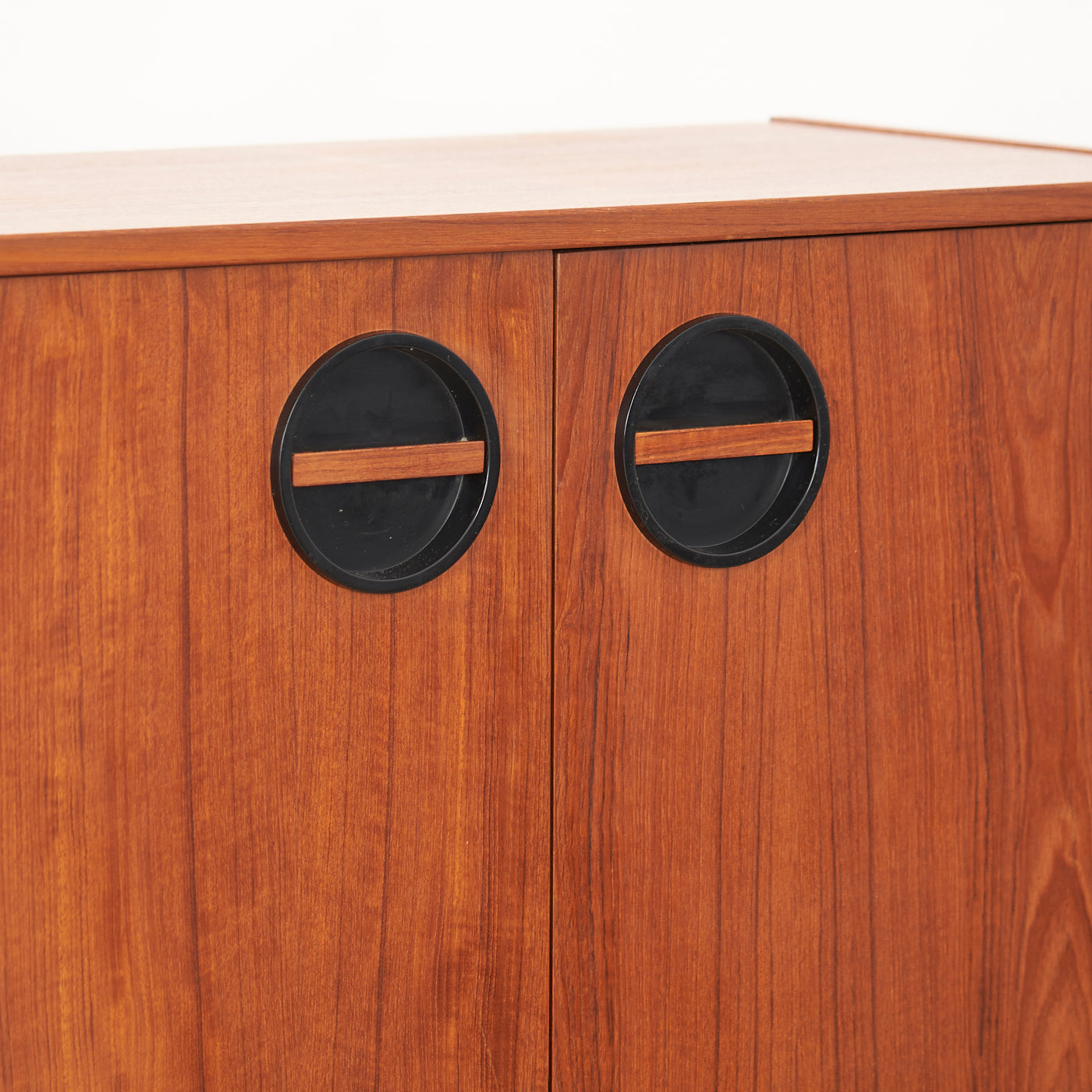 Compact Teak Sideboard