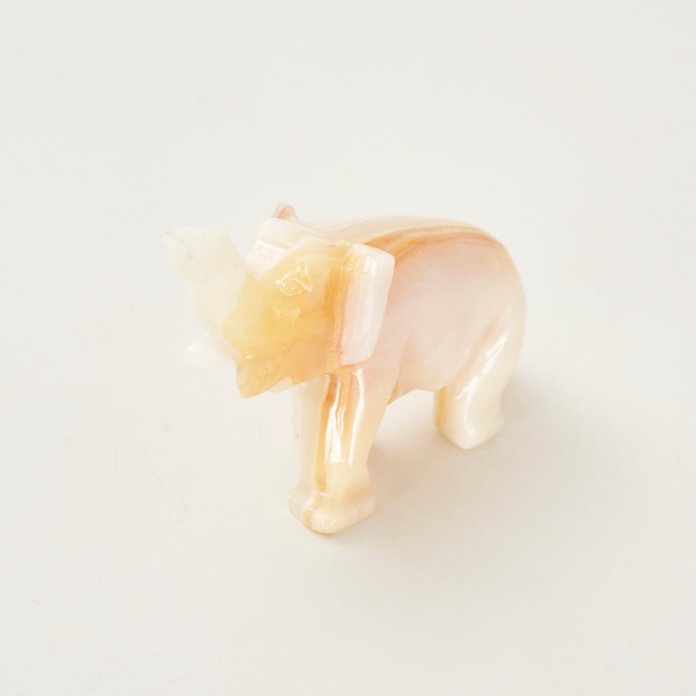 Small Onyx Elephant Figurine