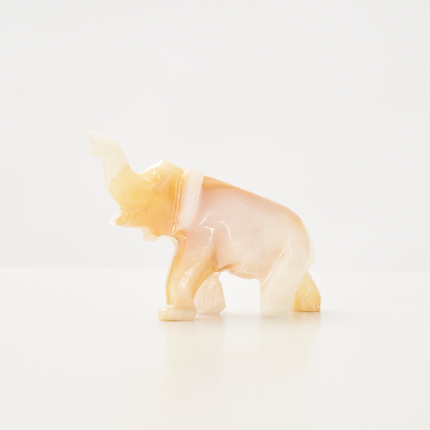 Small Onyx Elephant Figurine