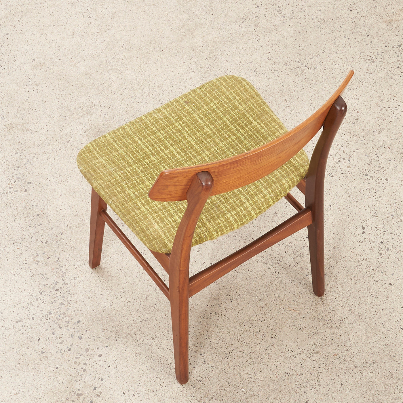 Single Teak Side Chair