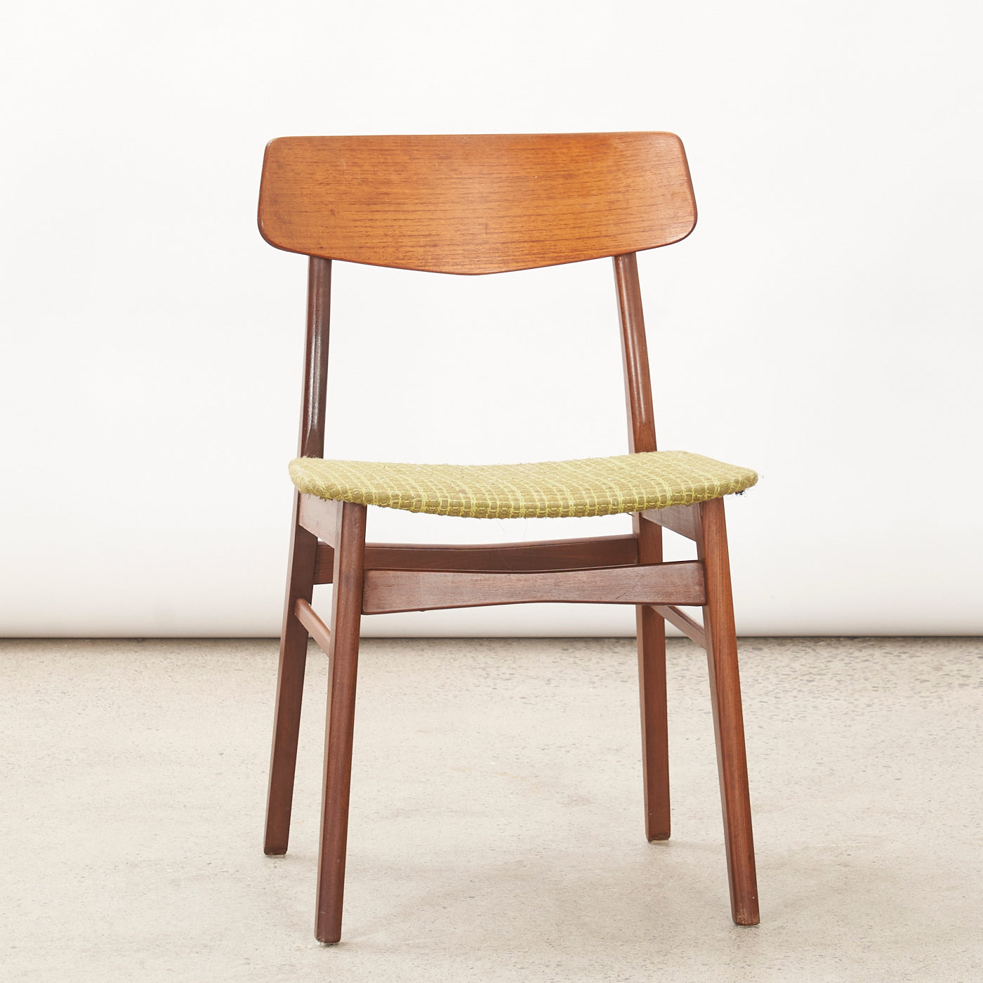 Single Teak Side Chair
