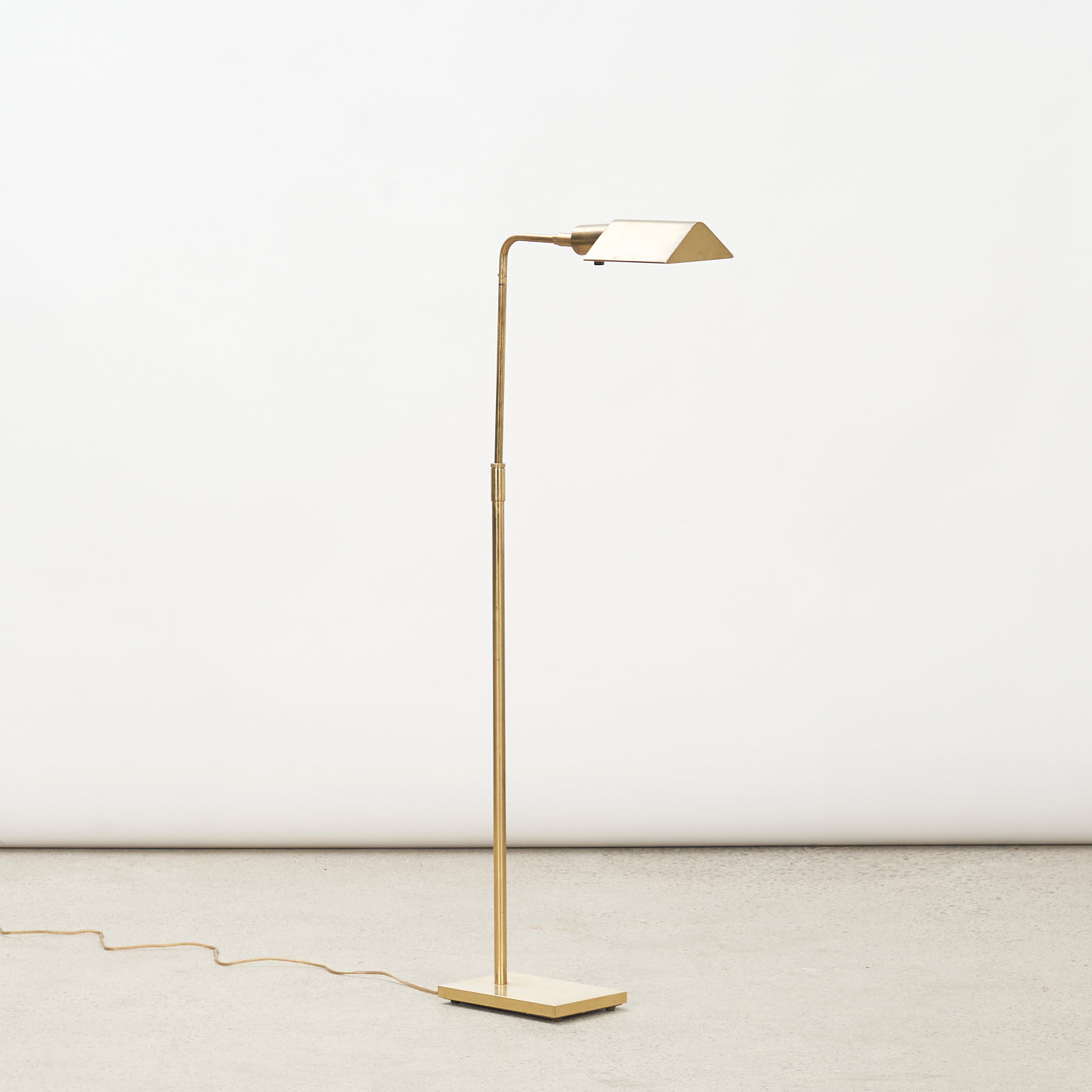 Brass Floor Lamp by Koch & Lowy