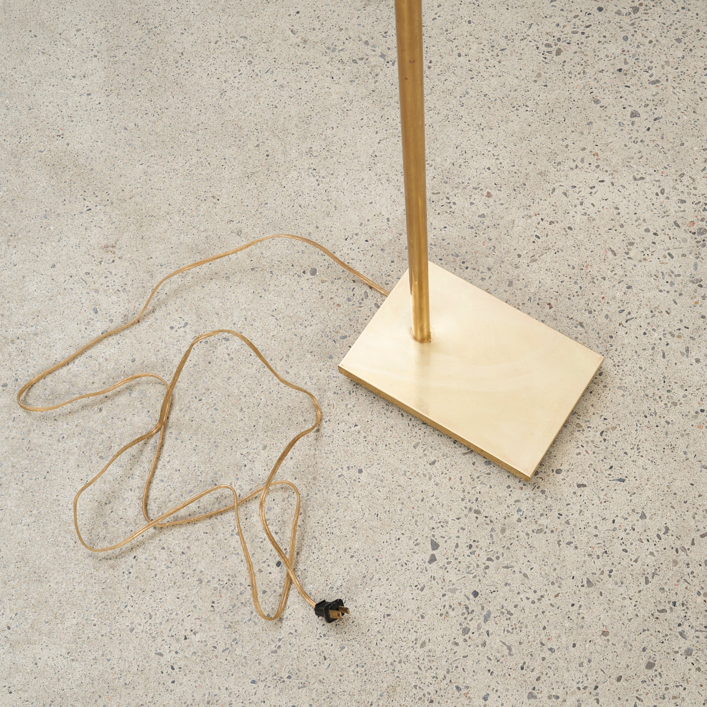 Brass Floor Lamp by Koch & Lowy