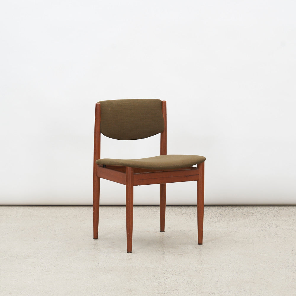 Single Teak 'Model 198' Dining Chair by Finn Juhl for France & Søn, Denmark