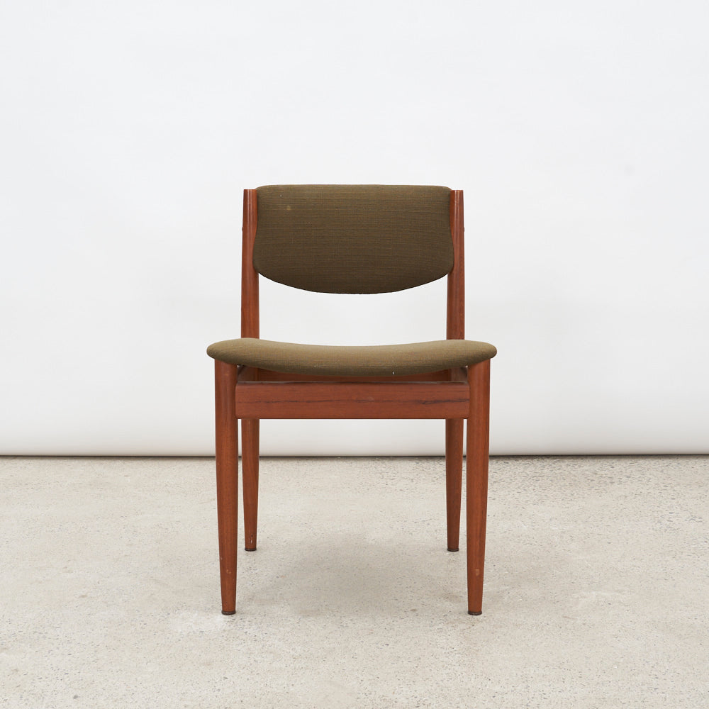 Single Teak 'Model 198' Dining Chair by Finn Juhl for France & Søn, Denmark