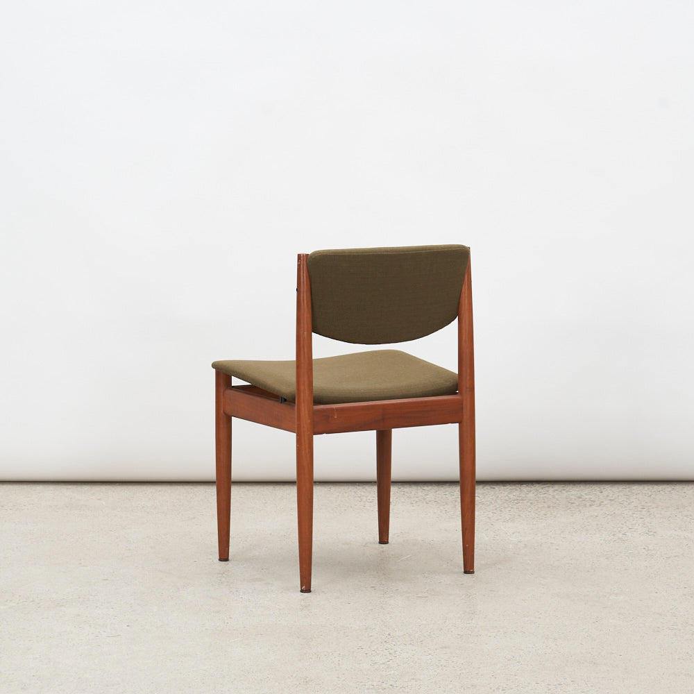 Single Teak 'Model 198' Dining Chair by Finn Juhl for France & Søn, Denmark