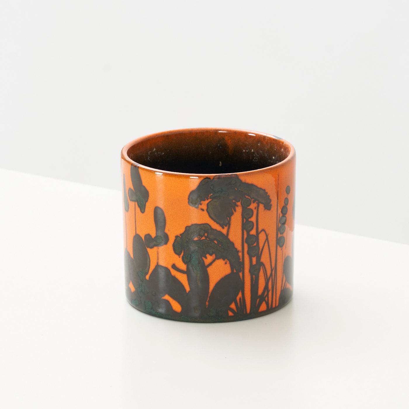 Ceramic West German Flower Pot