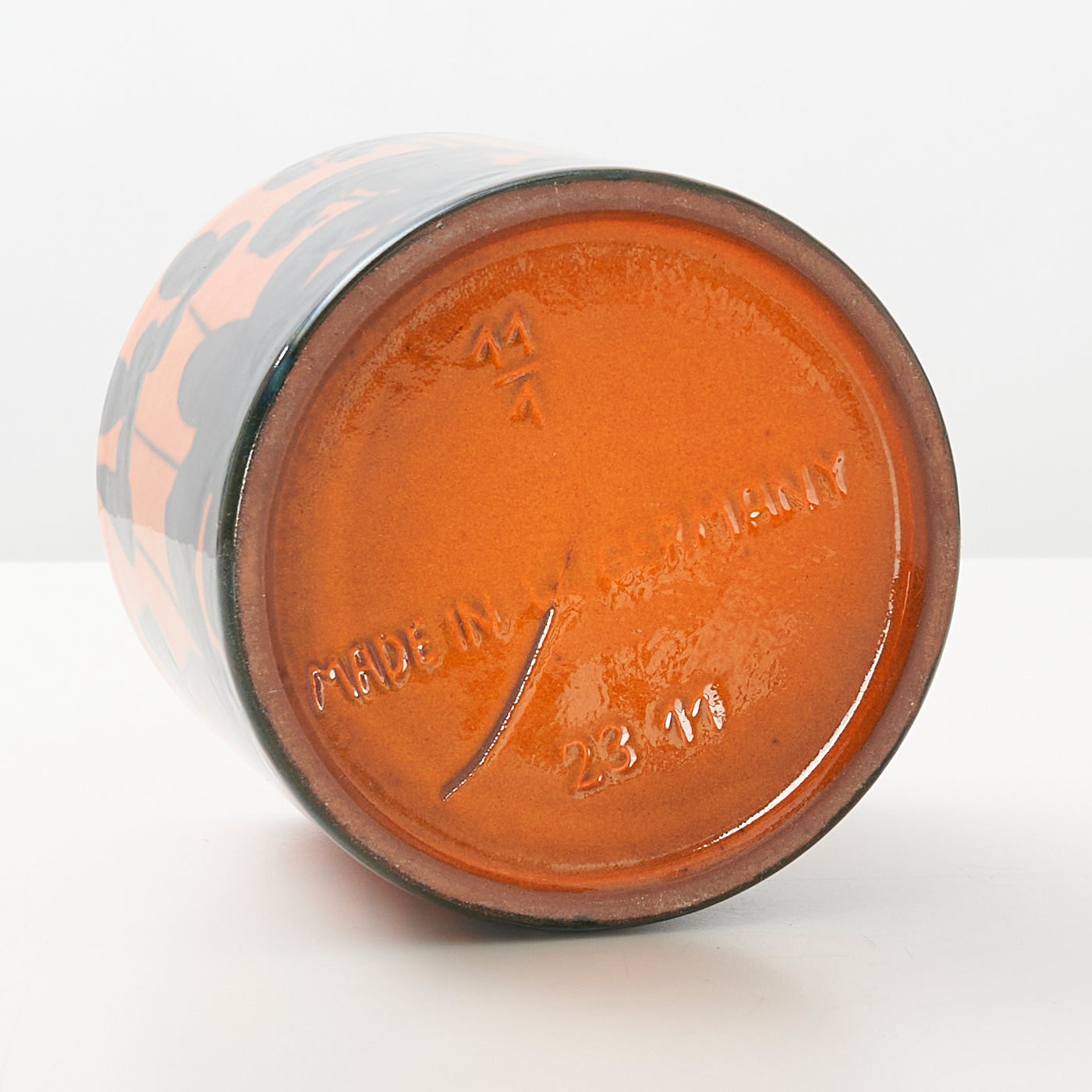 Ceramic West German Flower Pot