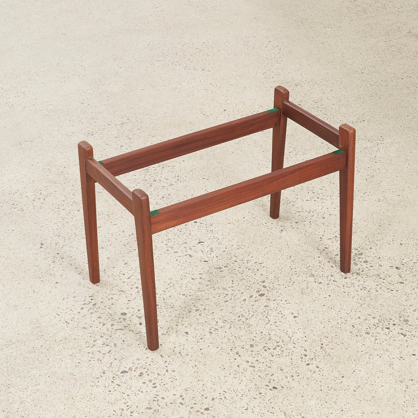 Teak Side Table w/ Removable Top