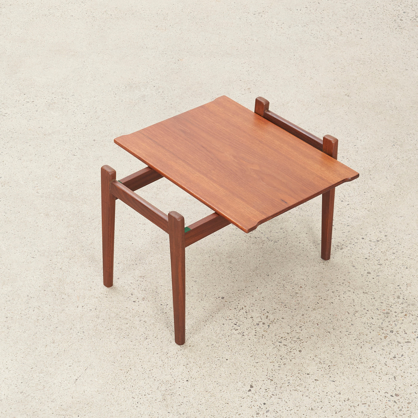 Teak Side Table w/ Removable Top