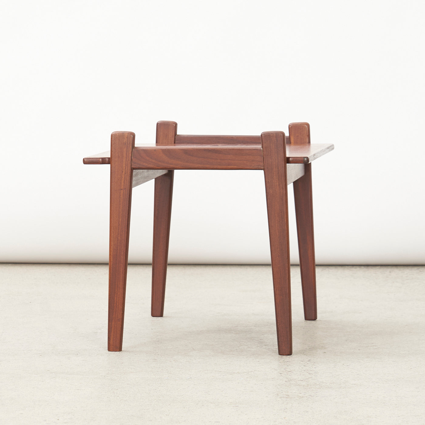 Teak Side Table w/ Removable Top