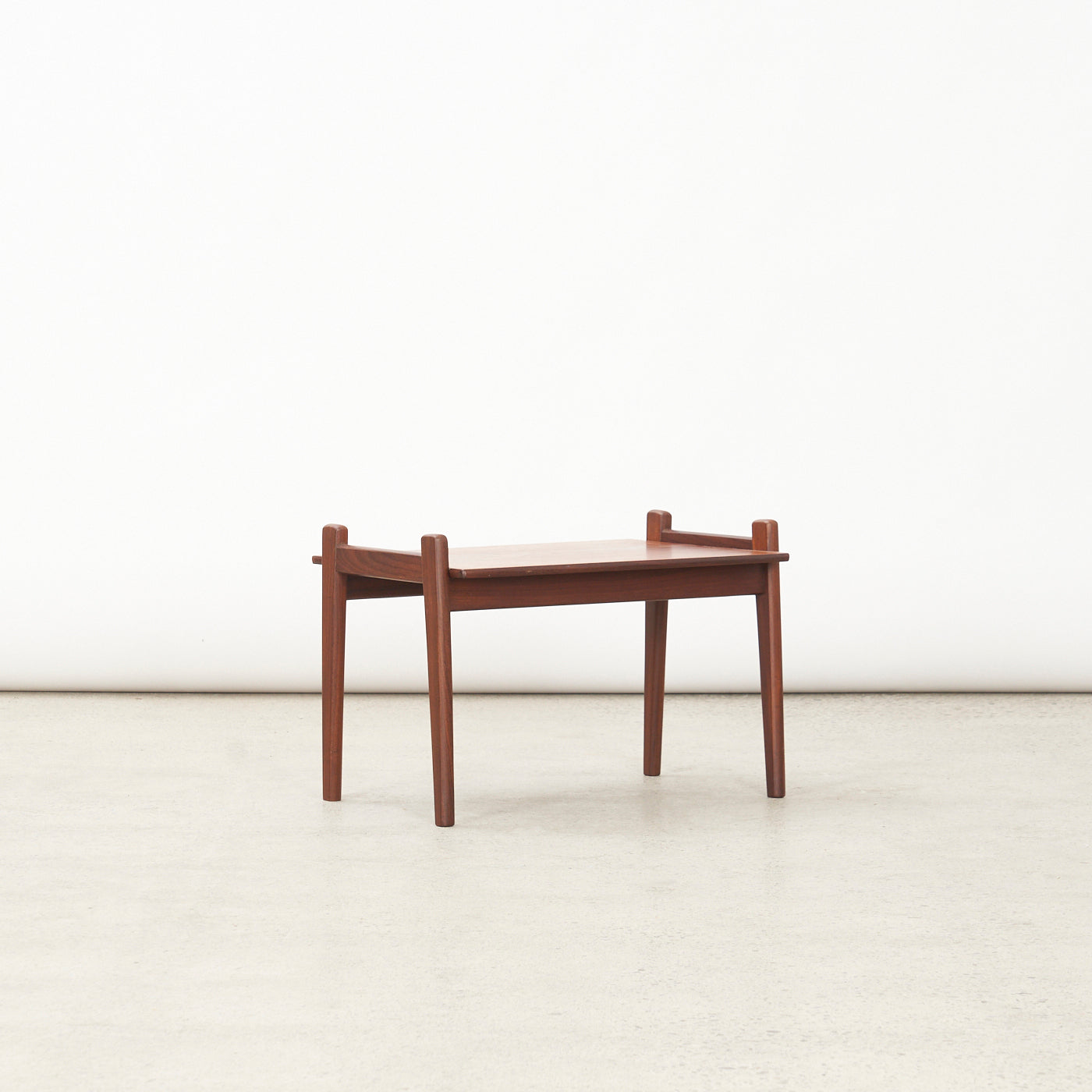 Teak Side Table w/ Removable Top