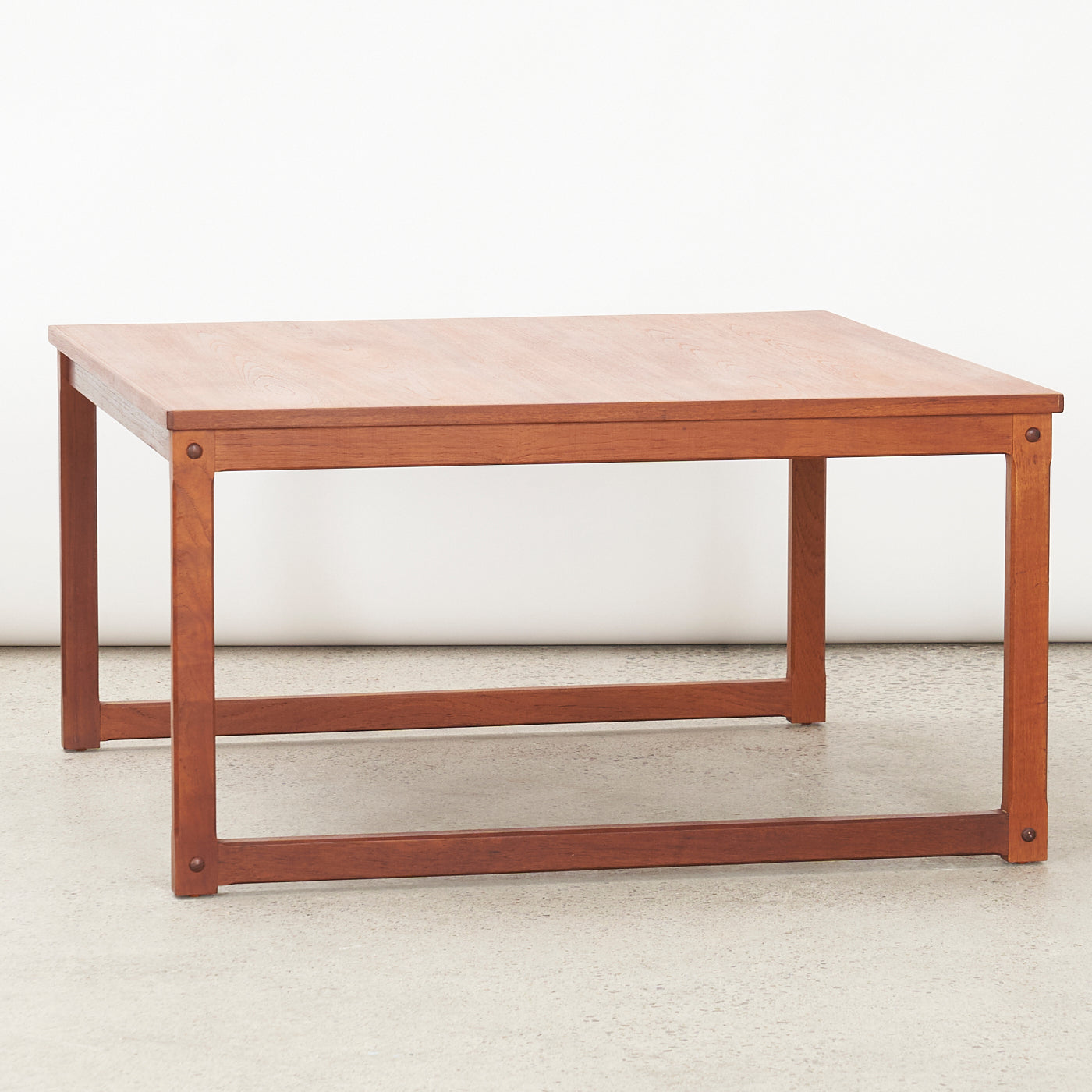 Square Teak Coffee Table