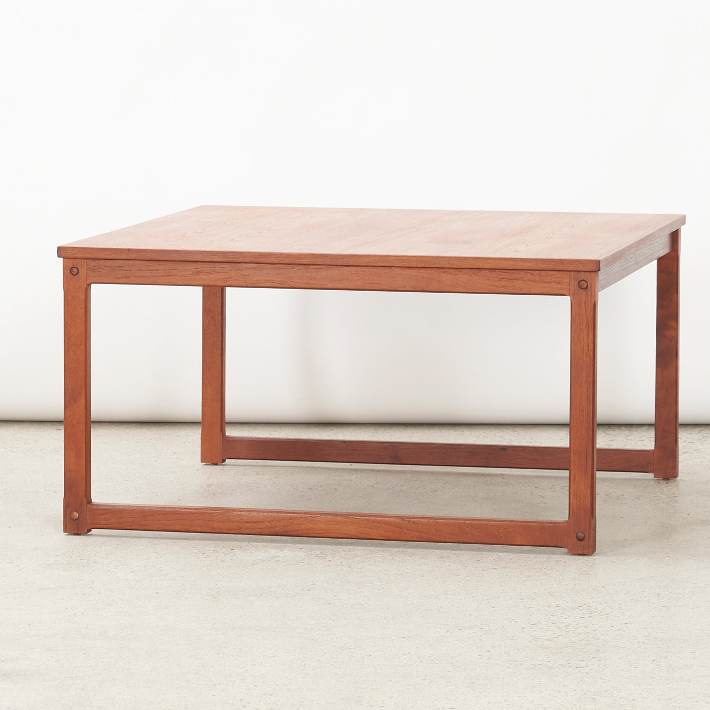 Square Teak Coffee Table