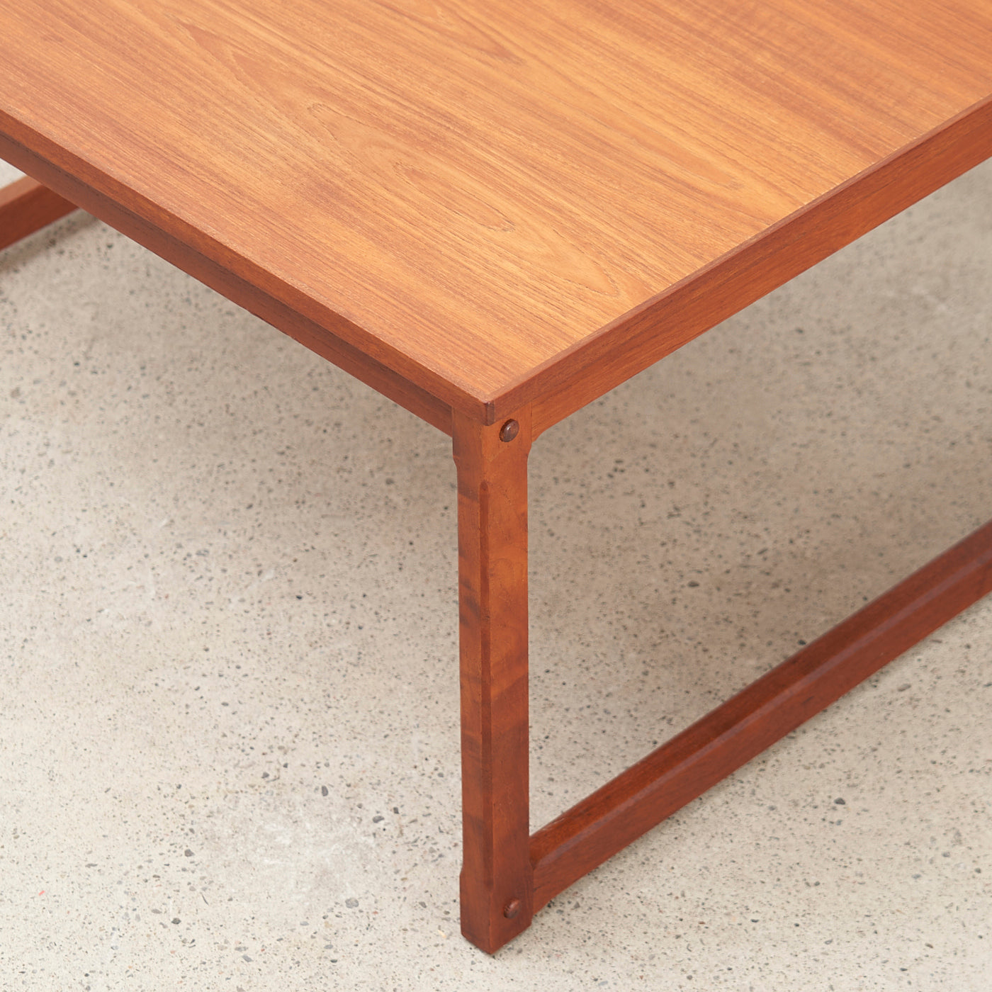 Square Teak Coffee Table