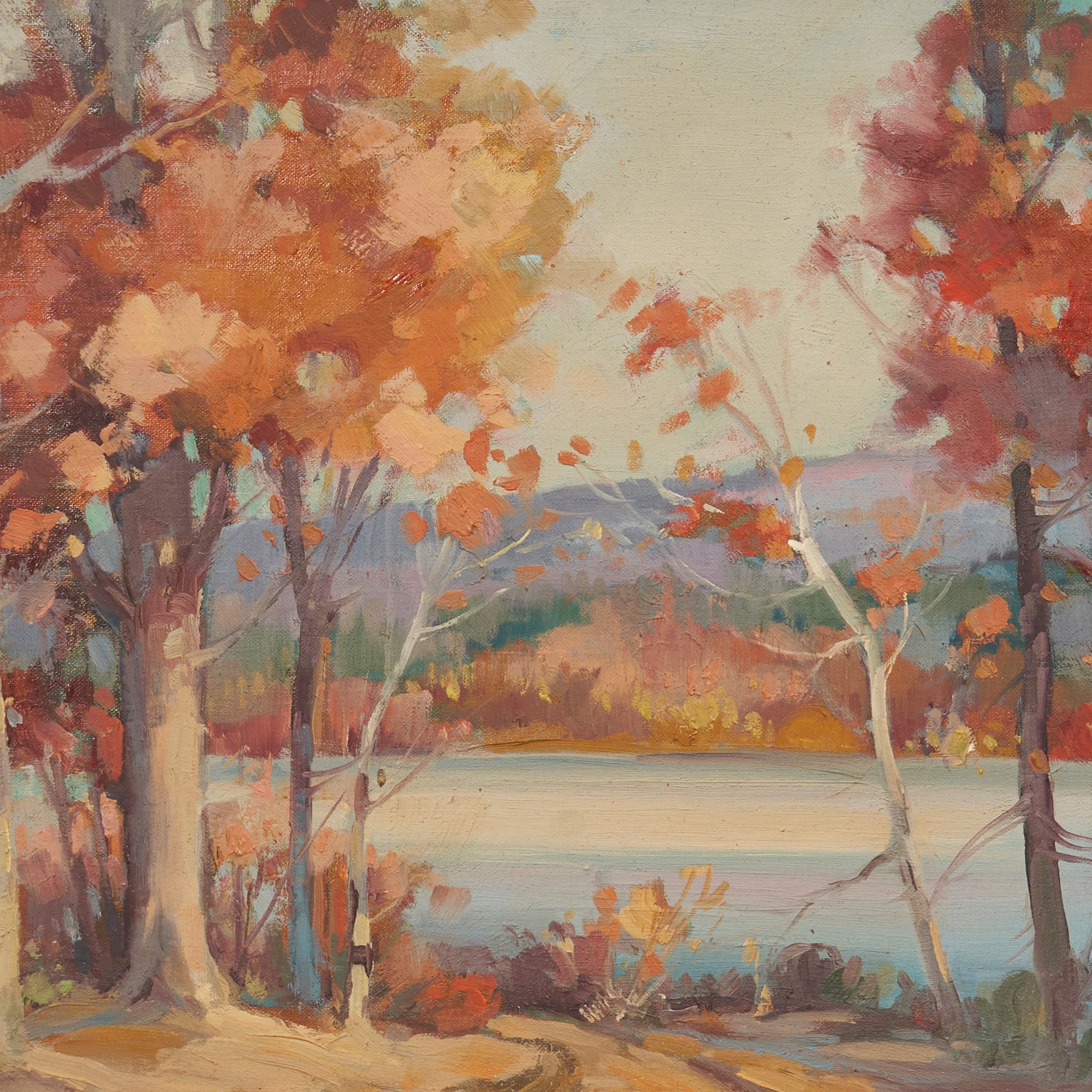 Autumn Lake Artwork
