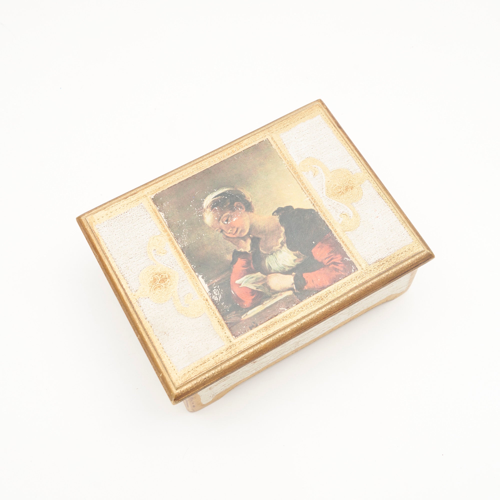 Hand Painted Jewellery Box