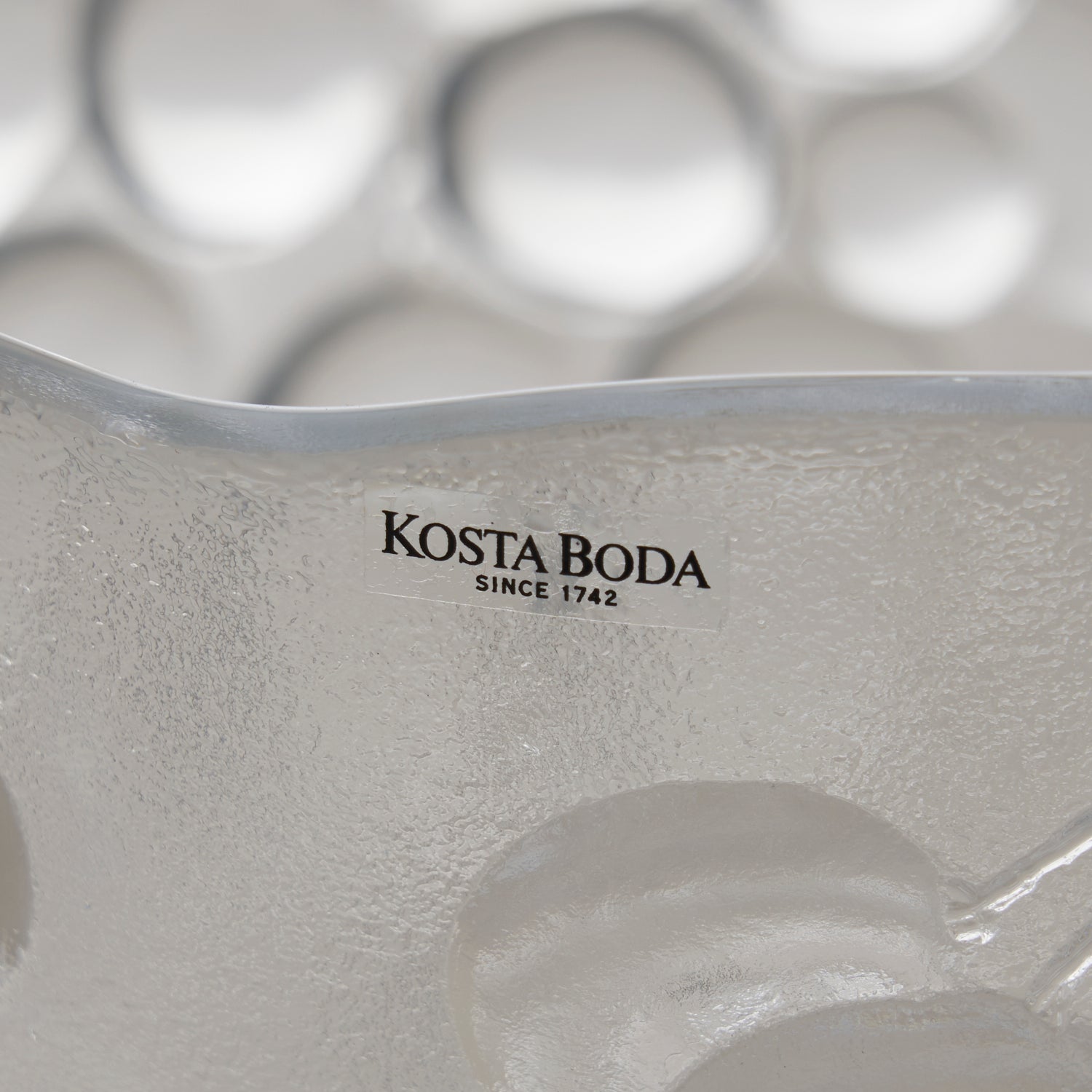 Glass Bowl by Kosta Boda