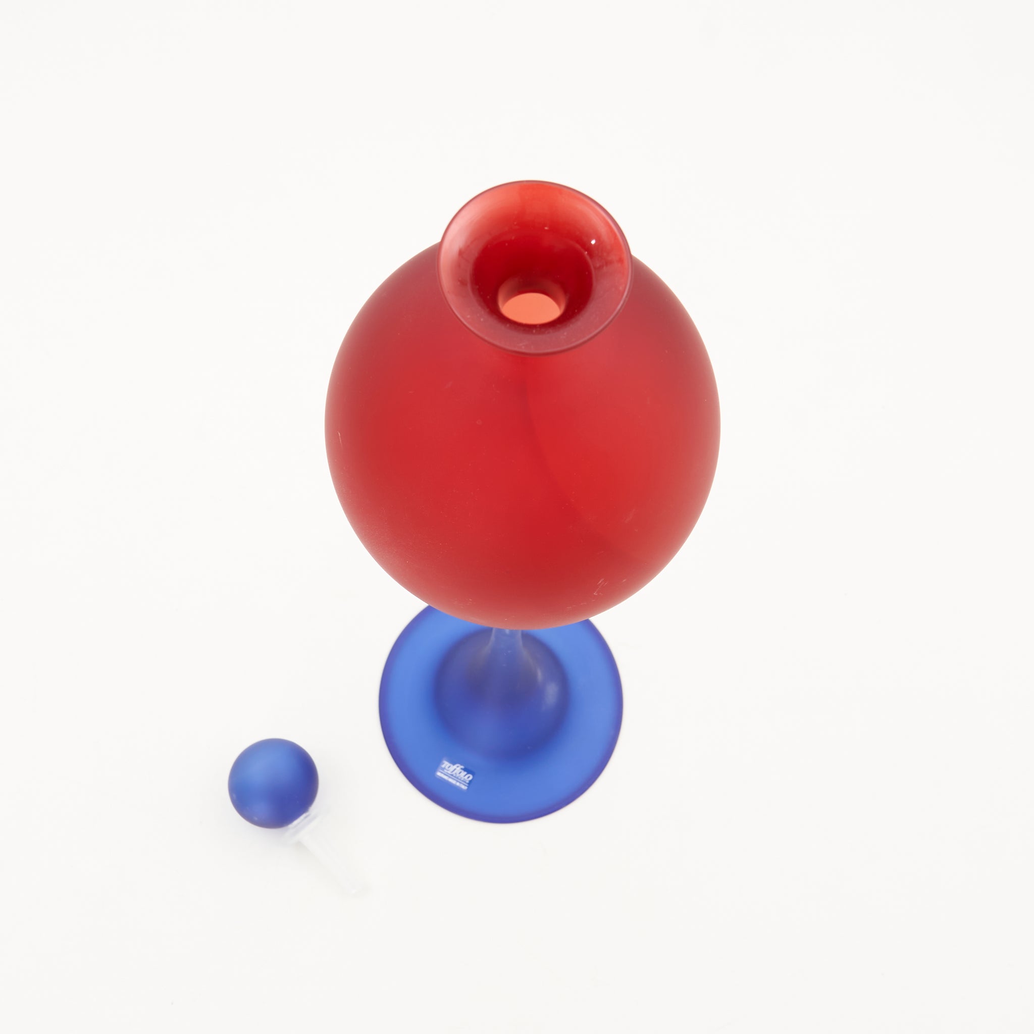 Murano Art Glass Vase by Toffolo Studio