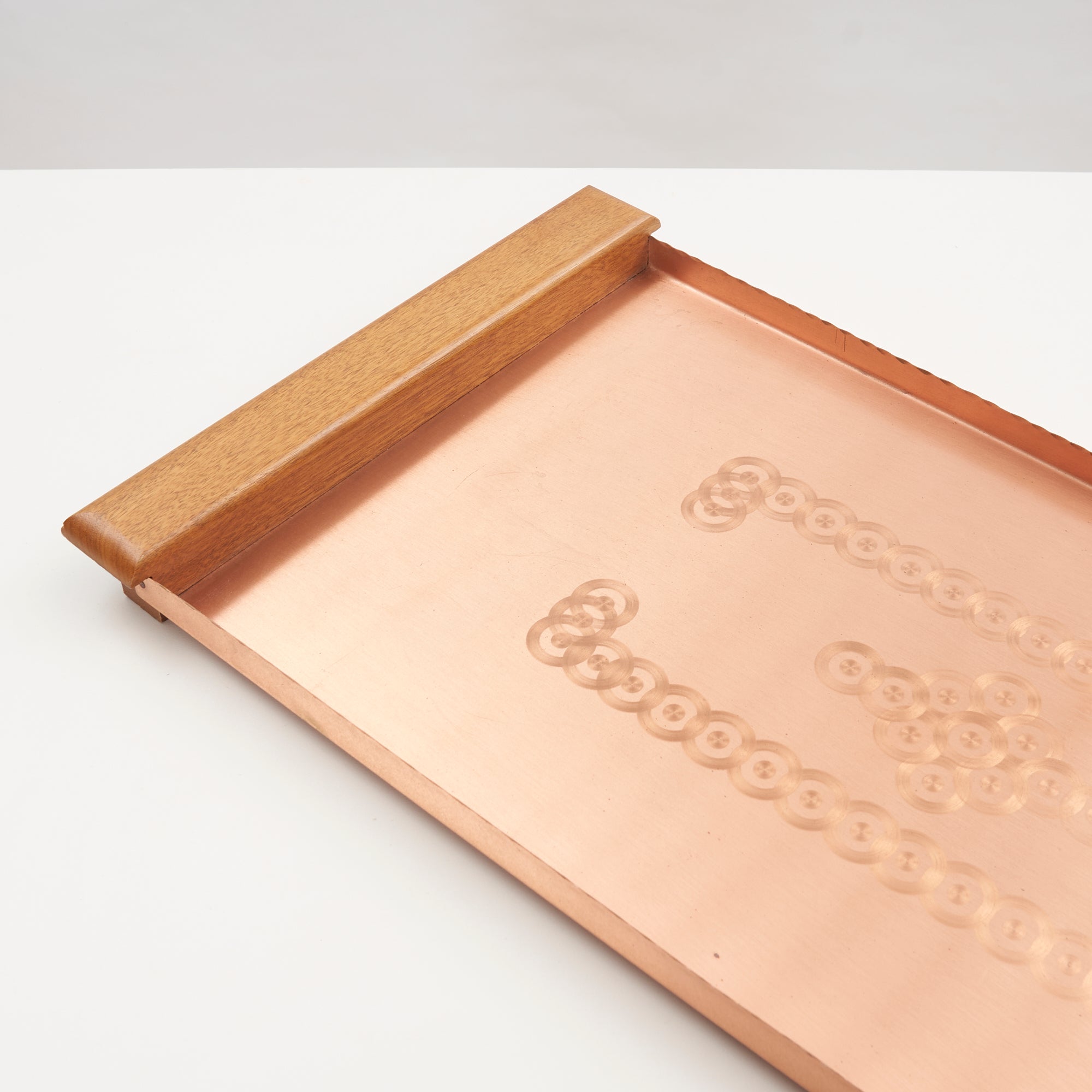 Hand Wrought Copper Tray
