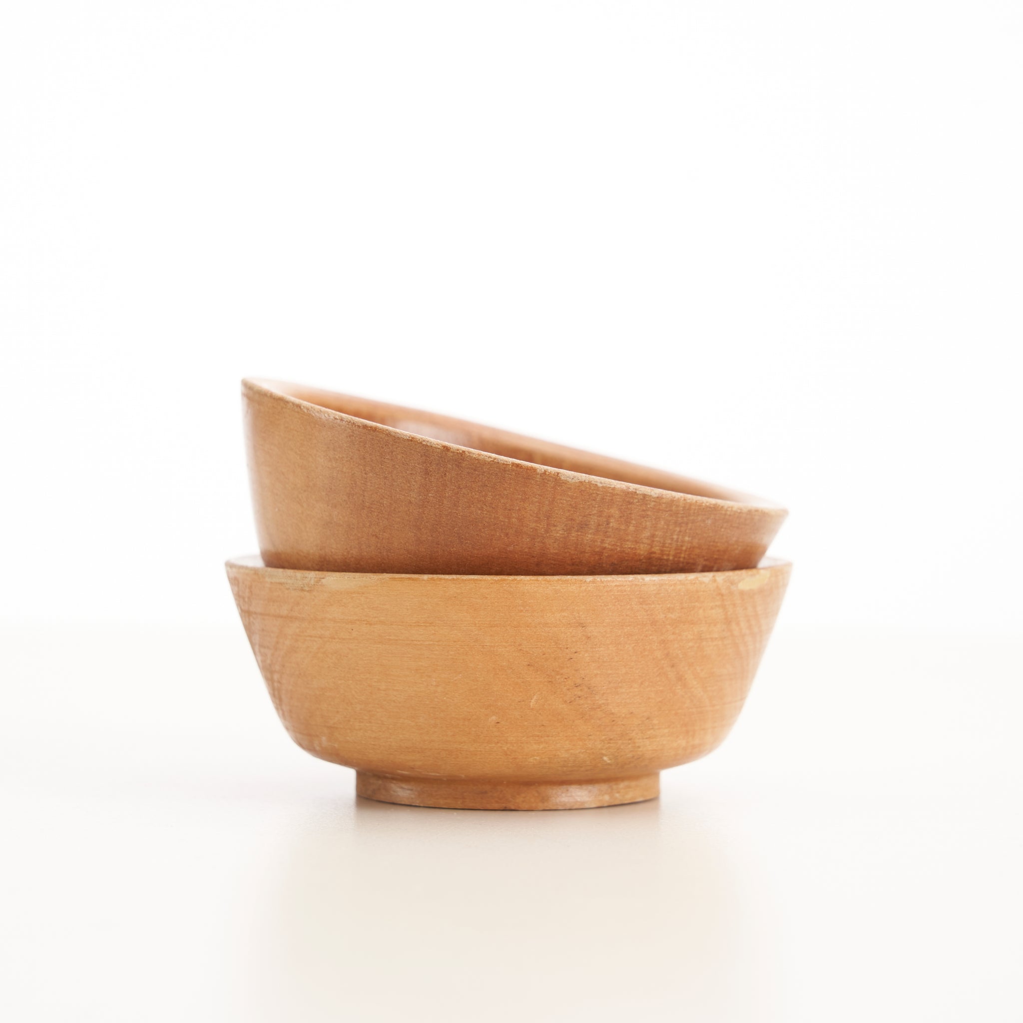 Pair of Small Wooden Bowls