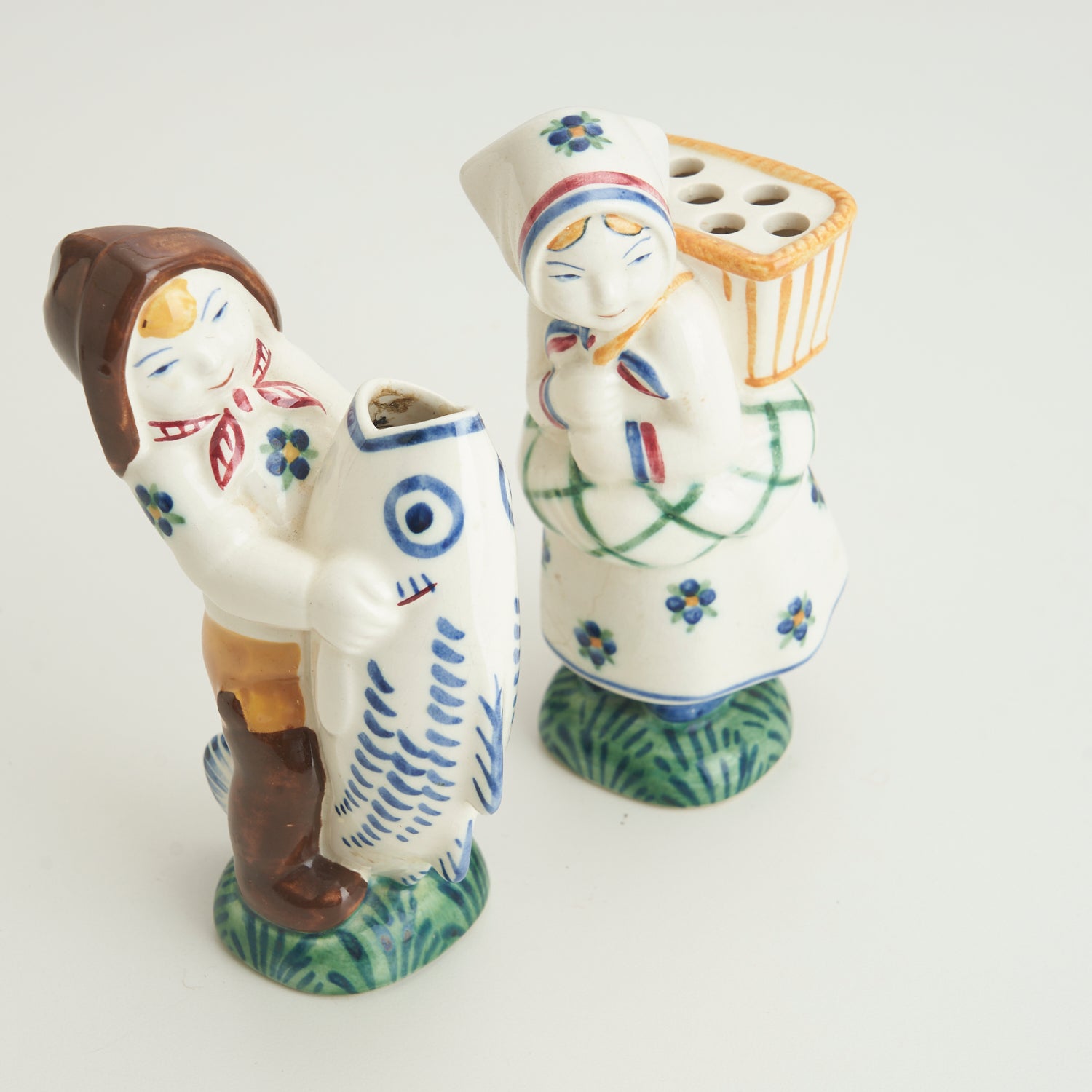 Pair of Ceramic Figurines by Royal Copenhagen