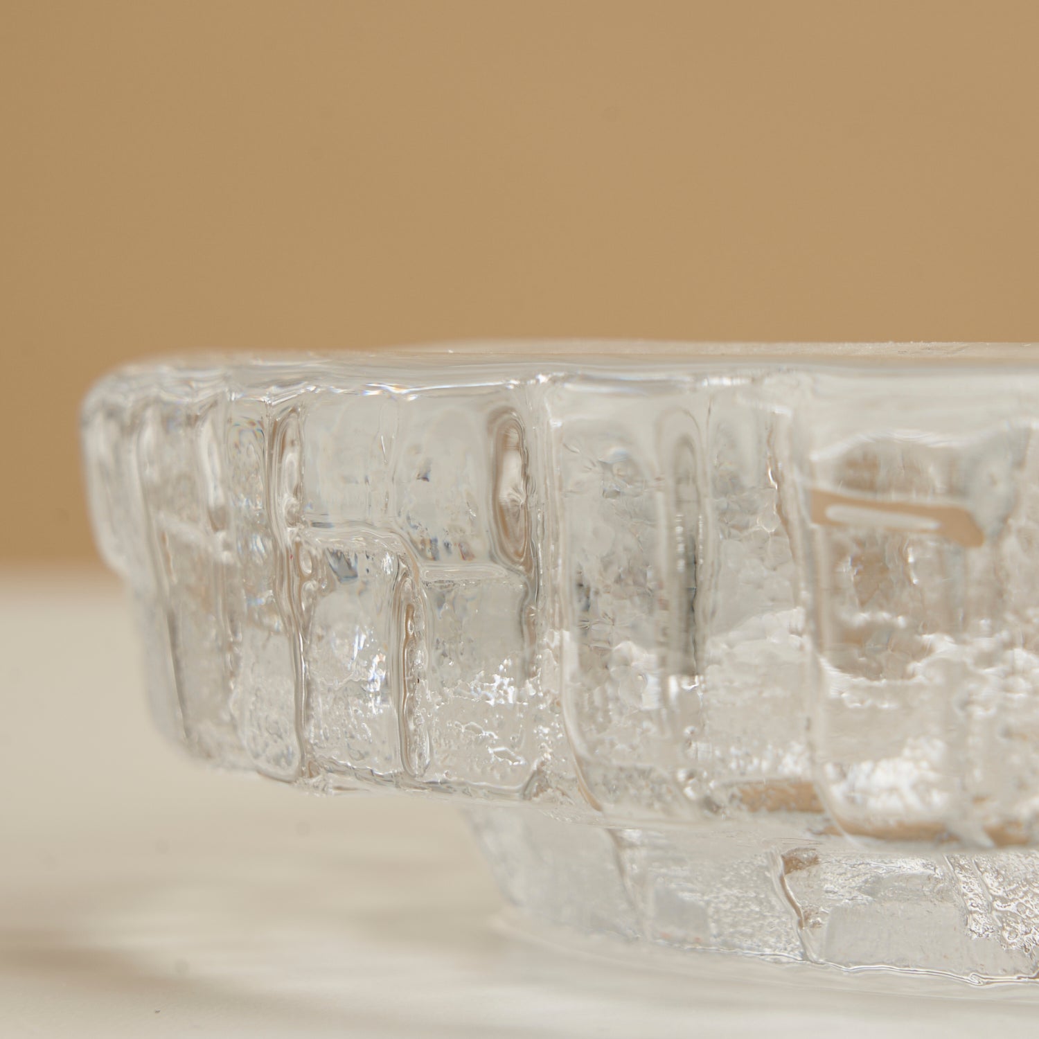 Decorative Glass Dish by Pukeberg